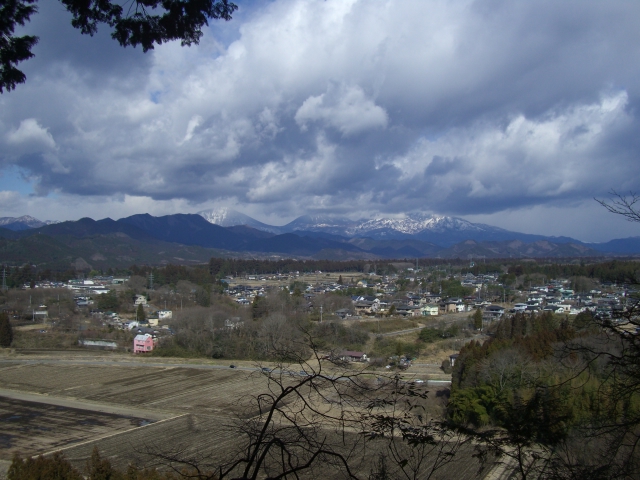 奥の院からの風景（マルコ撮影、2012年3月25日）